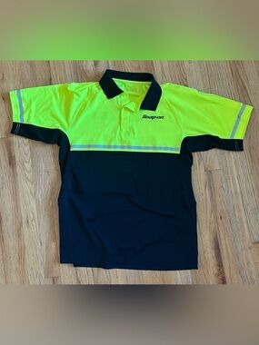 Men’s Snap On Tools Hi Viz Reflective Polo Shirt